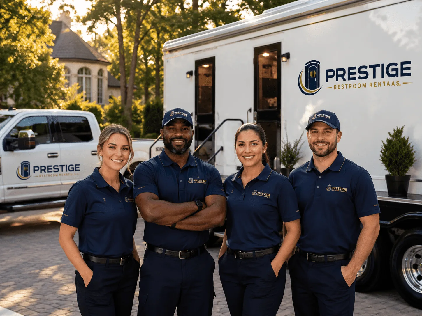 Trusted Luxury Portable Restrooms company in Negley, OH